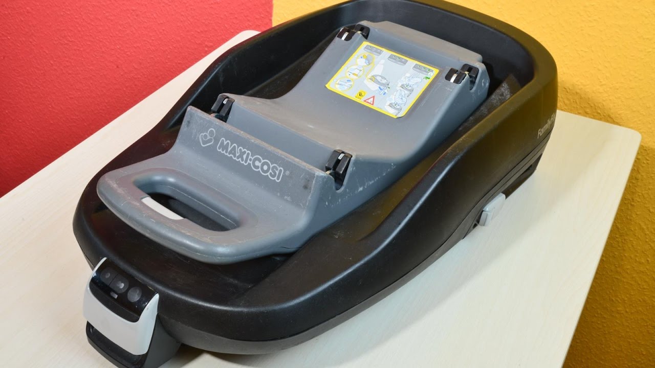 Maxi Cosi FamilyFix Isofix base Station & Einbau