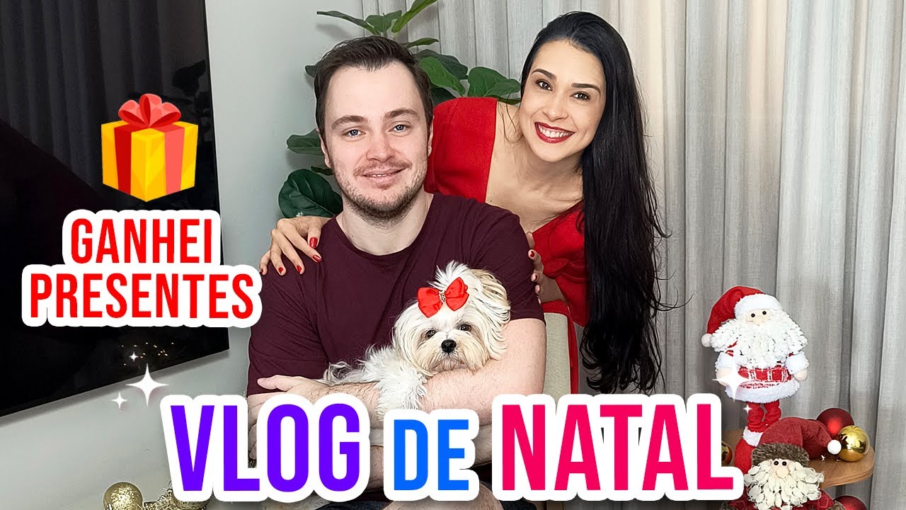Meus Presentes de Natal ✨ e a Lasanha Mais Fácil que Já Fiz!