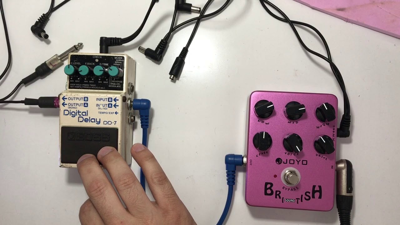 Boss DD7 - um dos pedais de delay mais desejados
