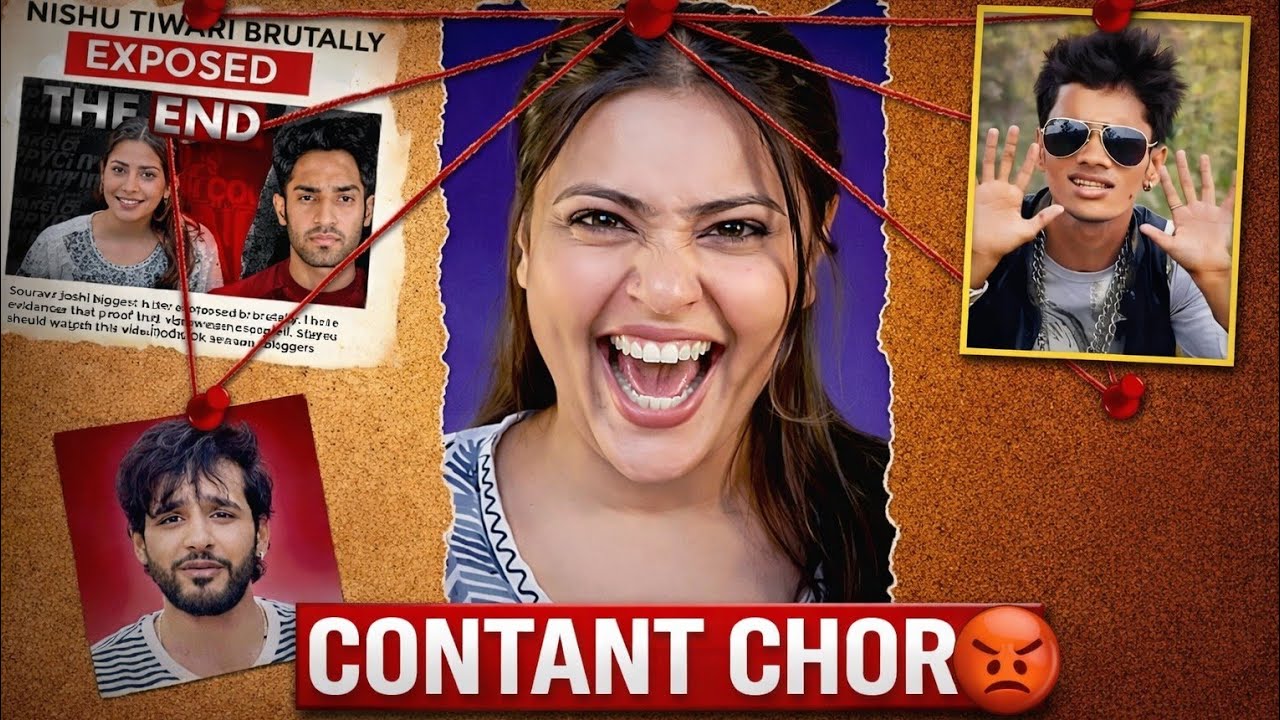 Nishu Tiwari Roast|| Content Chor Ka Pardafash !@inishutiwari @FukraInsaan @Thugesh 