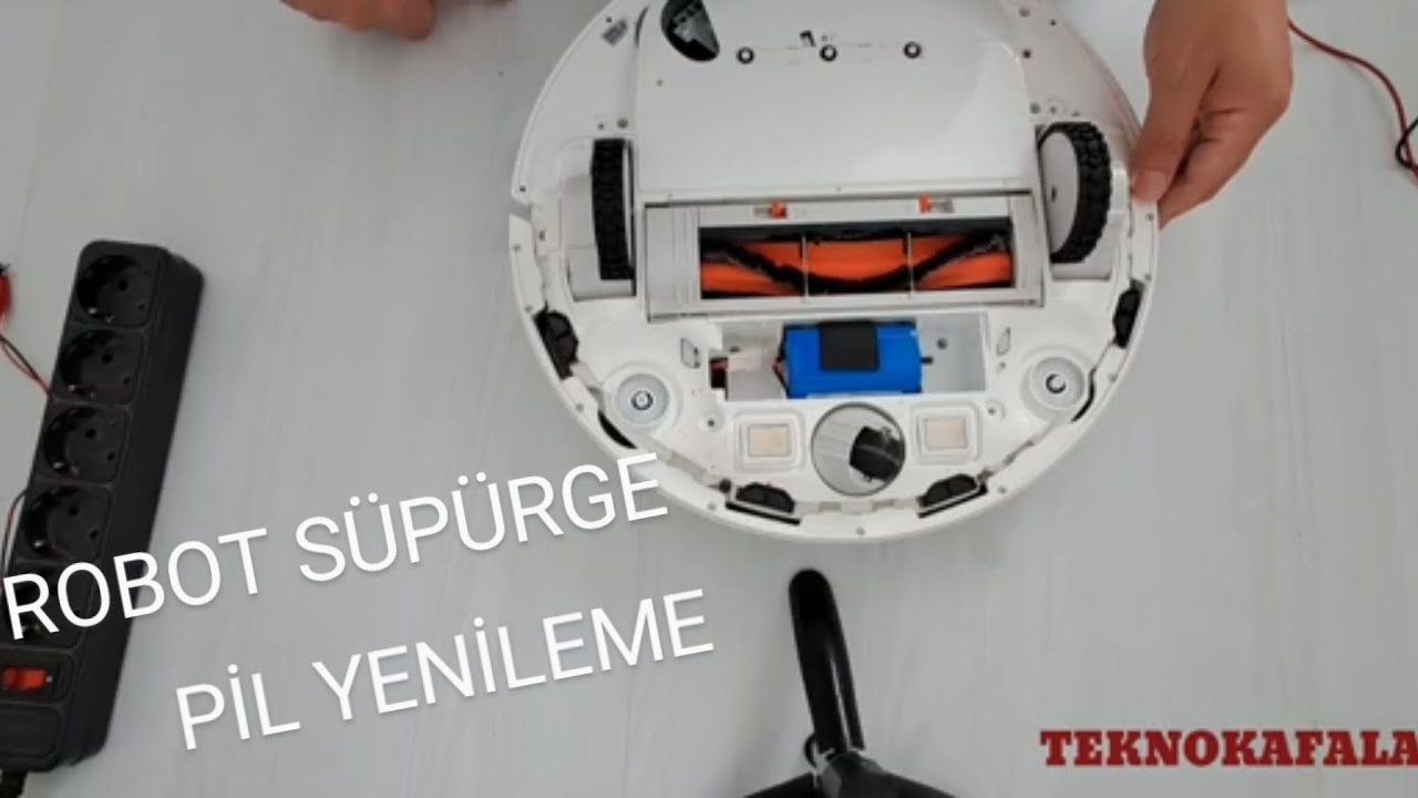 Robot Süpürge Pil Değişimi