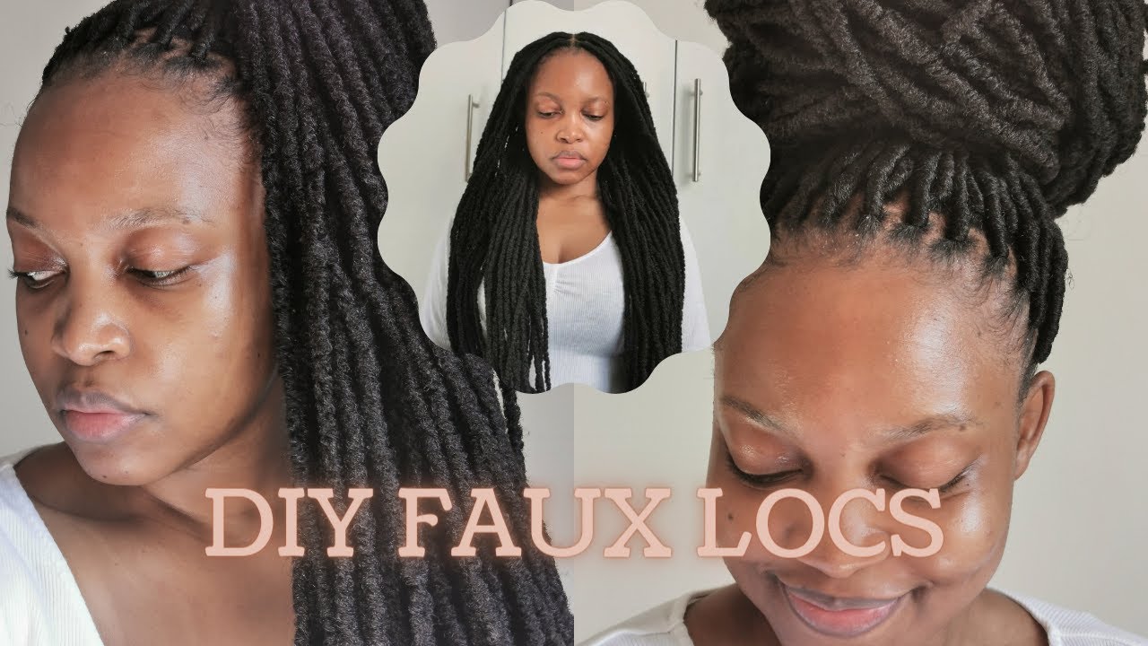 DIY FAUX LOCS TUTORIAL | DARLING JOZI DREAD | SOUTH AFRICAN YOUTUBER | TERSIA TSHABALALA