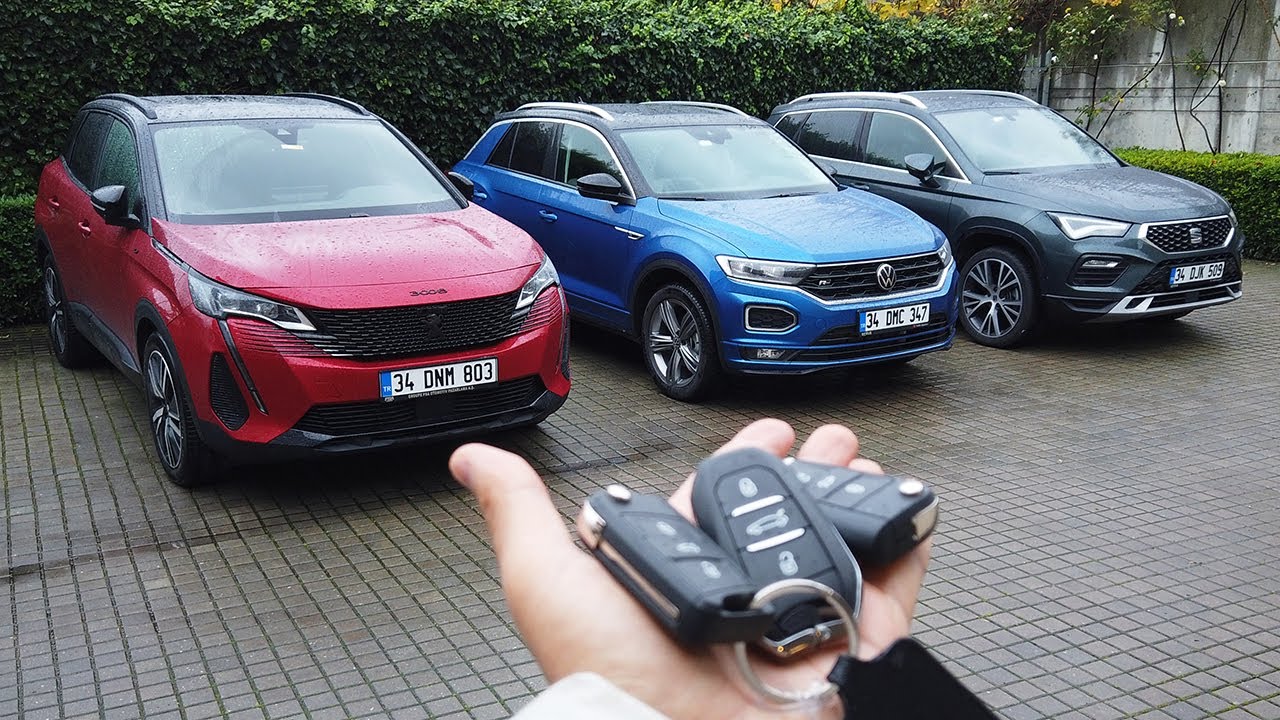 Peugeot 3008 Seat Ateca VW TRoc ile ilk karşılaşma! - Haftanın testi hangisi olacak?