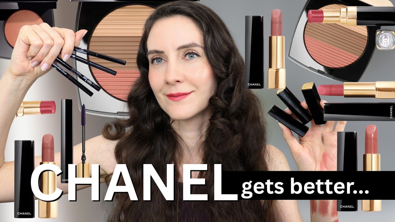 Примерка косметики Chanel | Что я купила | Полный макияж от Chanel
