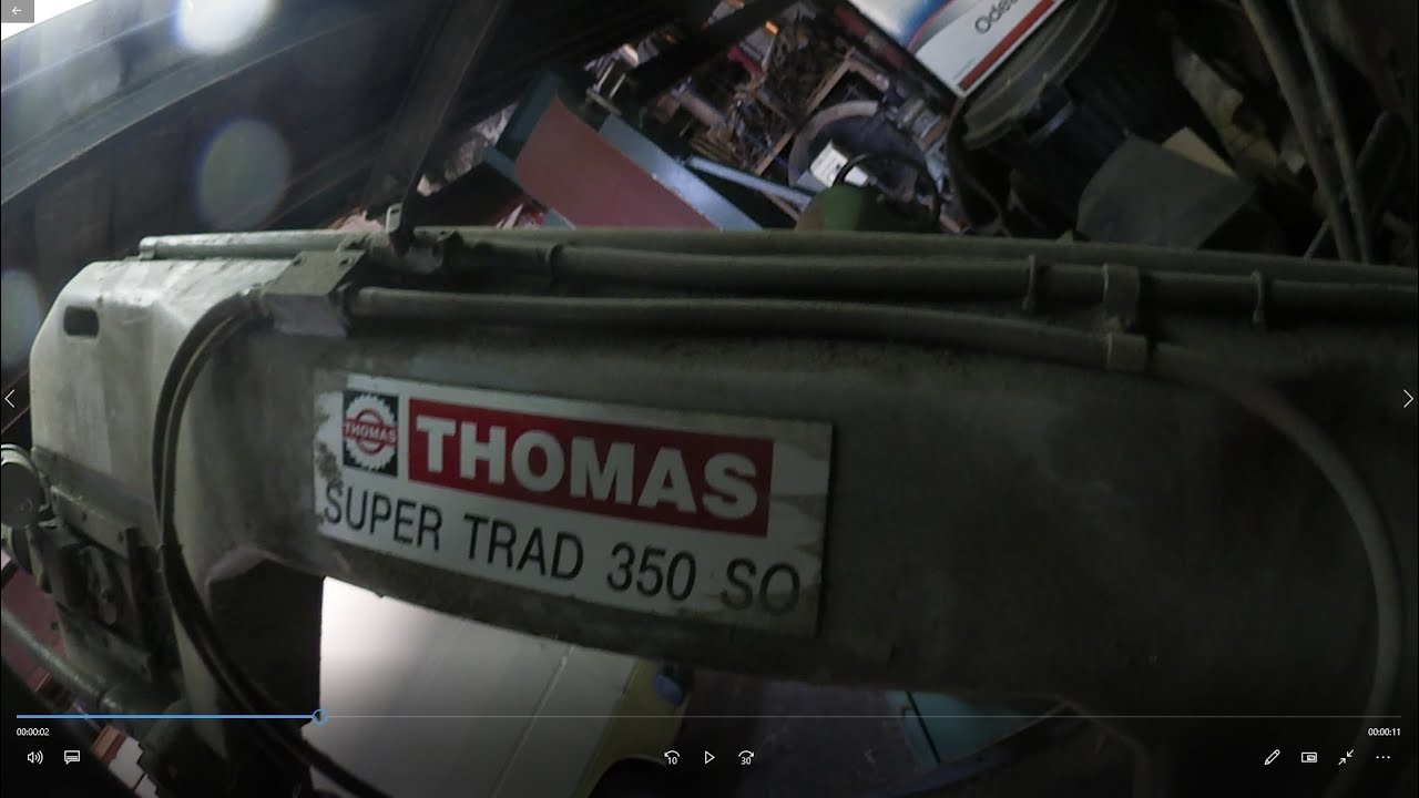 Scie a ruban Thomas - restauration part 1