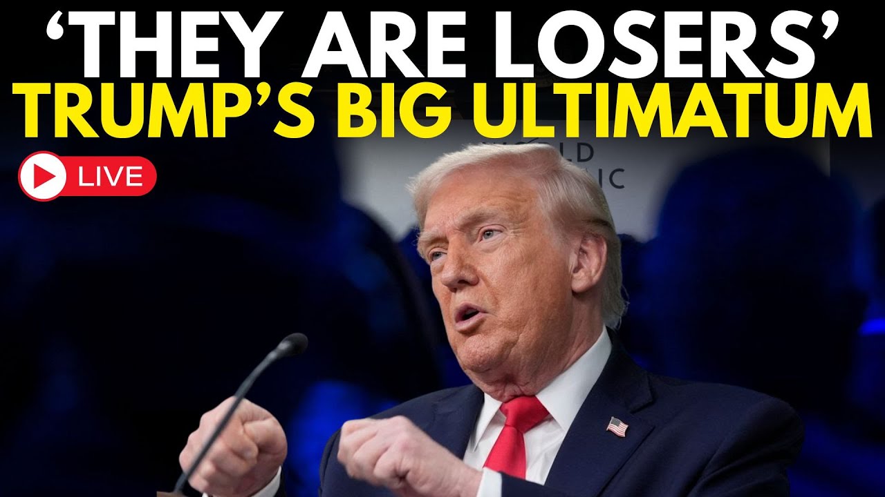 Trump Delivers Shocking Ultimatum LIVE from Davos 2026: A Game-Changer for Global Politics!