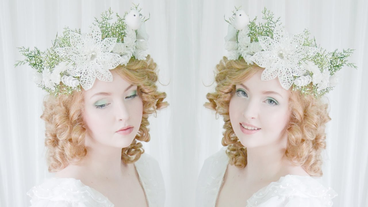 Glittery Winter Headpiece - Tutorial