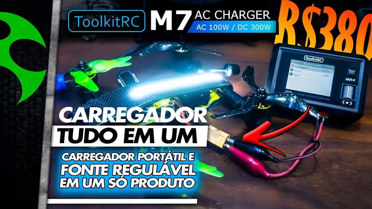 O CANIVETE SUIÇO dos CARREGADORES: ToolkitRC M7AC