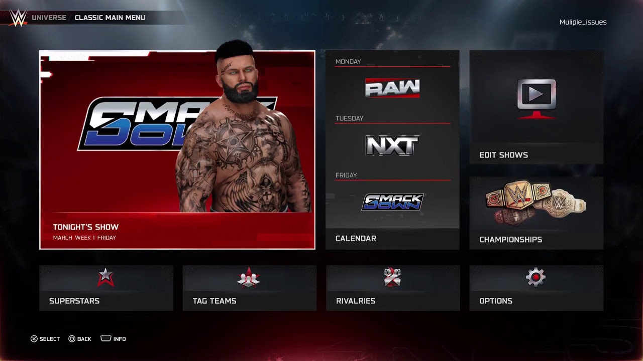 WWE2K25 Universe Mode Season 2 Ep.48 Elimination Chamber time part 2