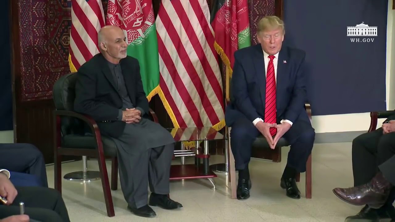 President Trump Holds a Bilateral Meeting with President Ghani of Afghanistan