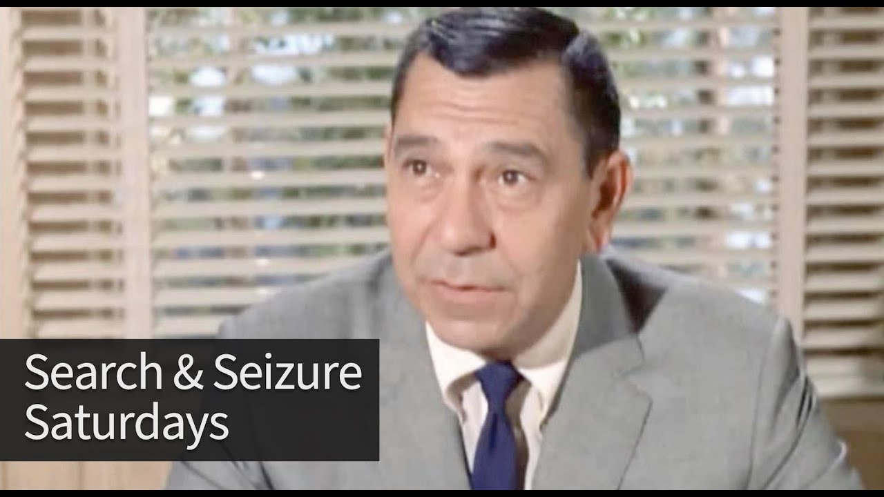 May 30, 2020 Search & Seizure Saturdays: In-Field Show-Ups