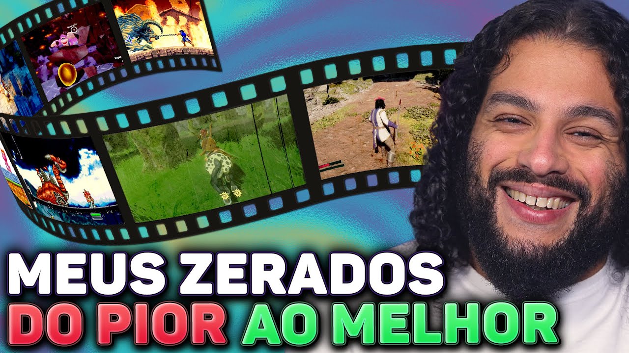 Analisando TODOS os jogos que ZEREI em 2025 e o meu JOGO do ANO