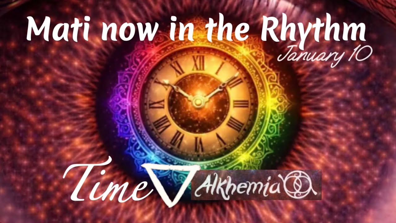 2026/1/10 Time - Mati now in the Rhythm - Matias De Stefano - Alkhemia Journey Preparation 