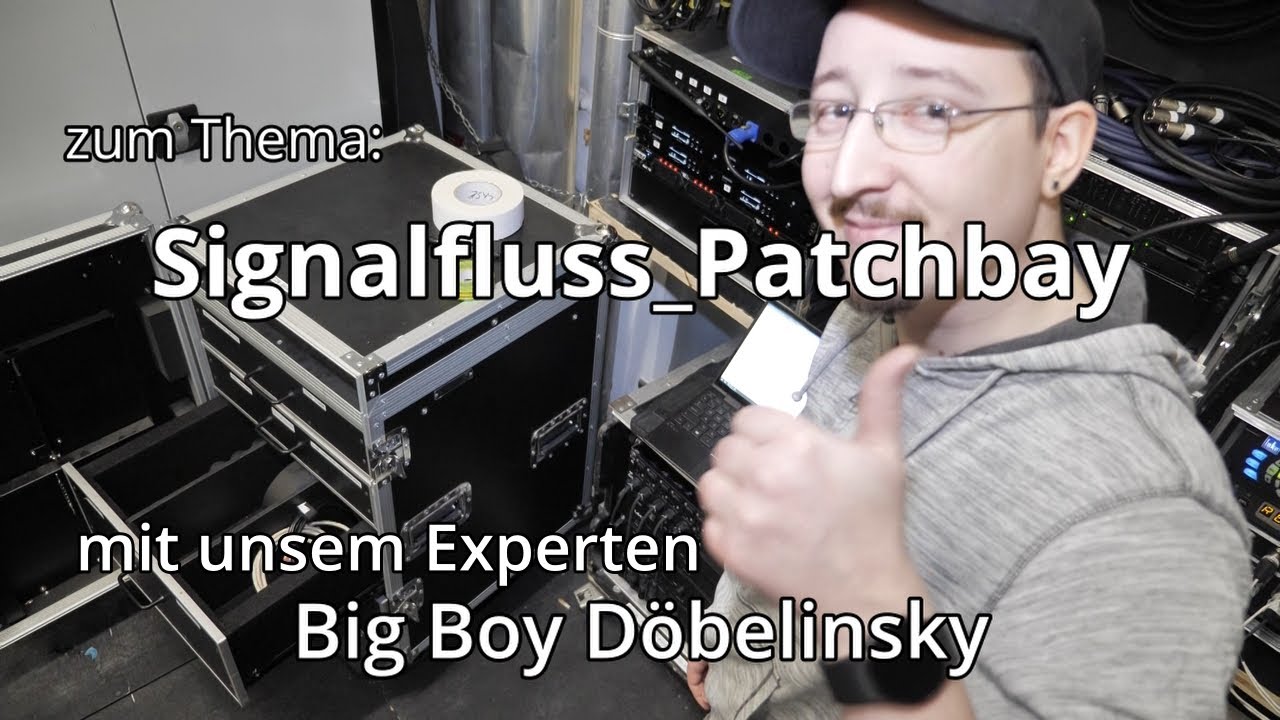 Technik IGRF_Tutorials: Signalfluss Patchbay im Clubraum