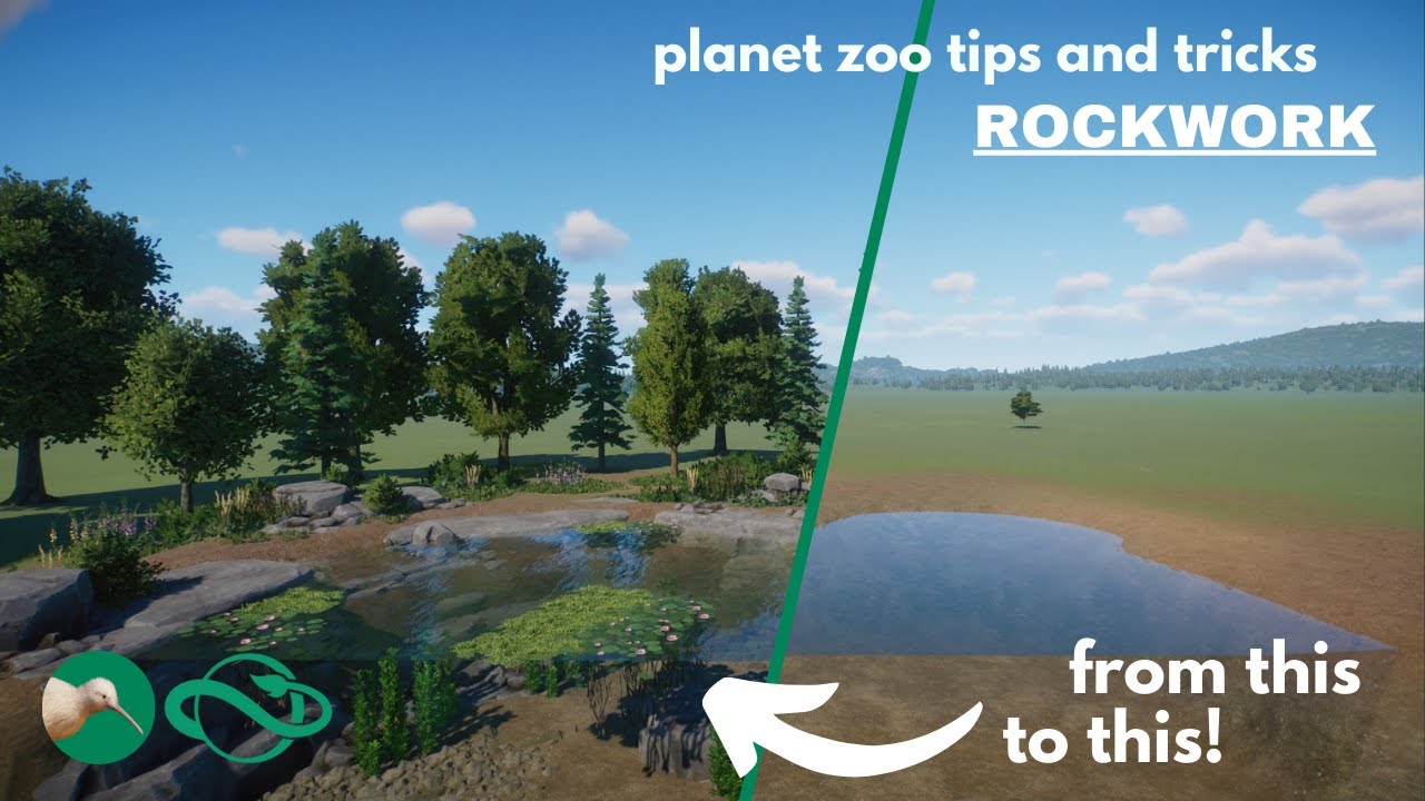 planet zoo tips and tricks | foliage and rockwork tutorial | Ep. 2