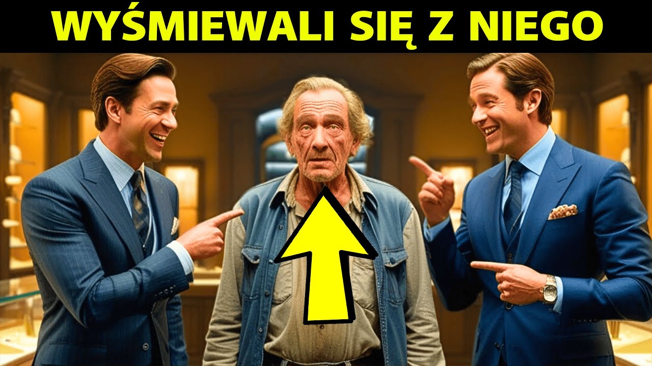 IDĄC KUPIĆ LUKSUSOWY PIERŚCIONEK, MĘŻCZYZNA ZOSTAŁ UPOKORZONY ZA SWÓJ WYGLĄD, ALE NIE WIEDZIELI...