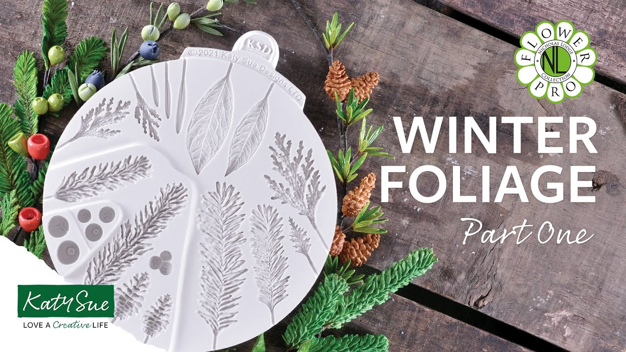 Make Spruce, Pine Cones, Pine Needles & Larch | Winter Foliage With Flower Pro Part 1