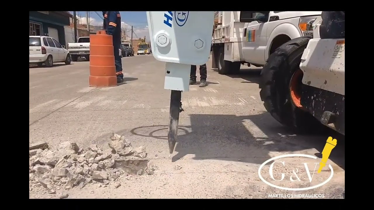 Martillo Hidraulico para minicargador HAMMER M-50