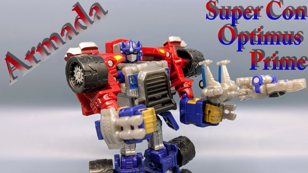 Chuck's Reviews Transformers Armada Super Con Optimus Prime