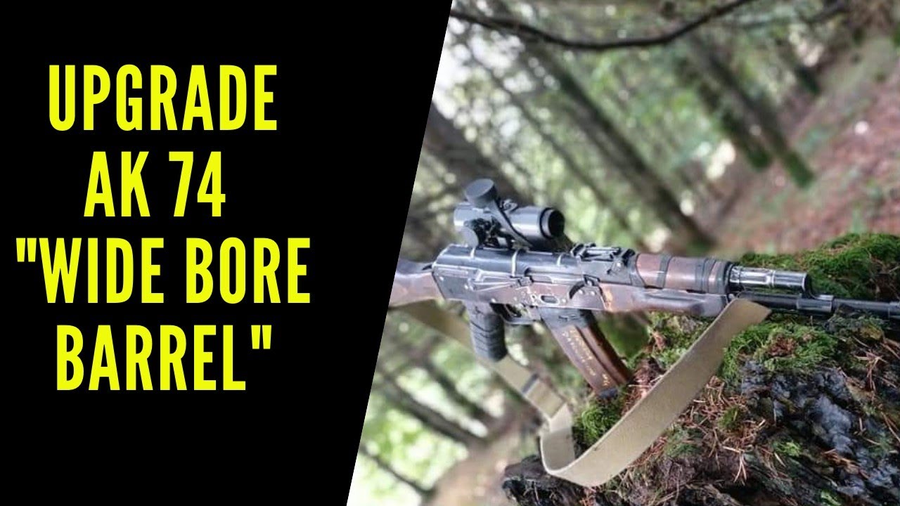AIRSOFT: S1E1 utilisation du widebore et du volume maximum