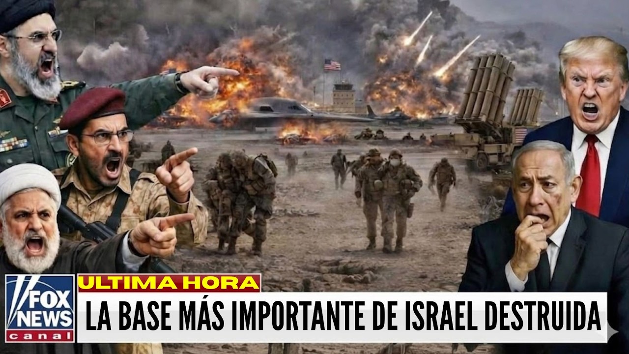 Hace 1 minuto: Irán lanza ataque contra base estratégica de Israel