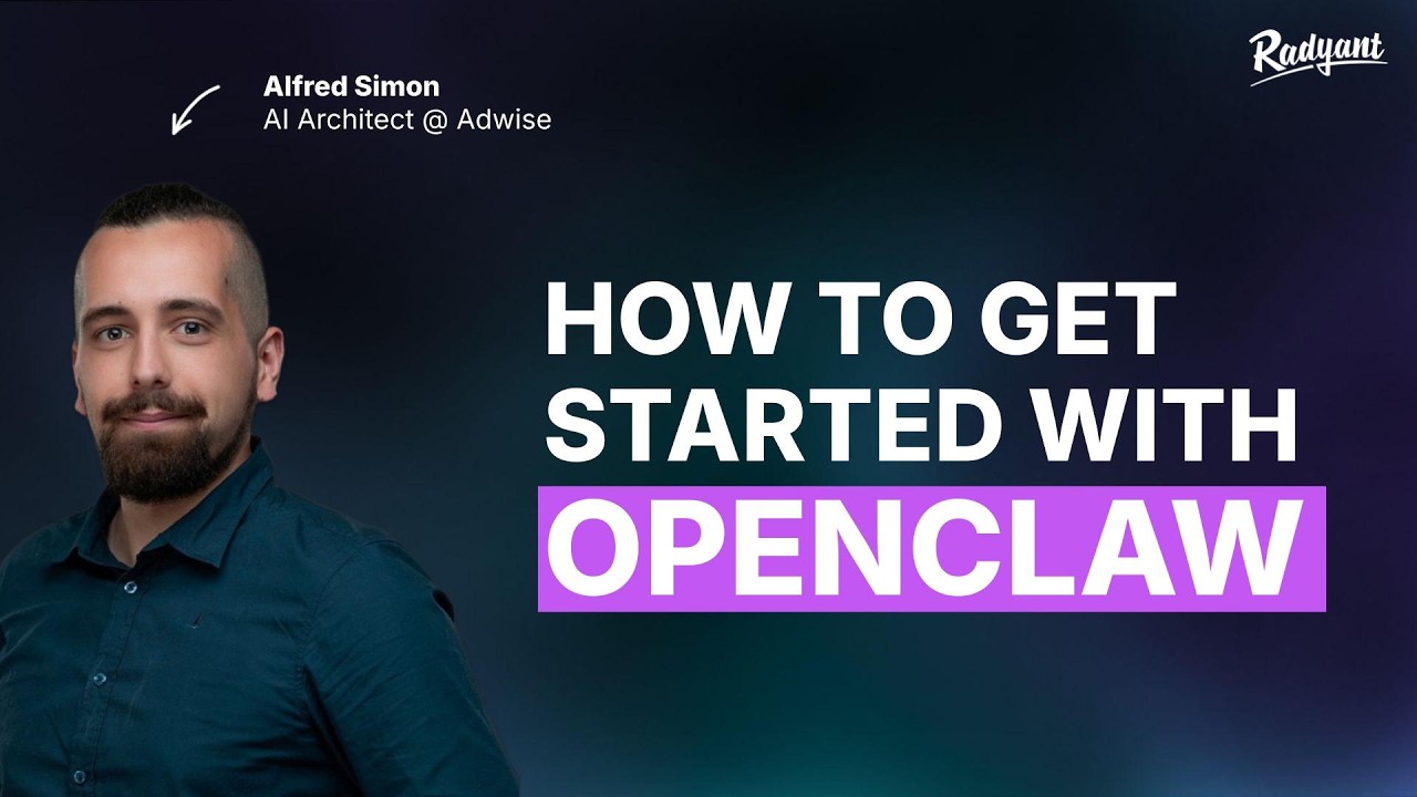 How to get started with OpenClaw | Alfred Simon, AI Architect @ Adwise