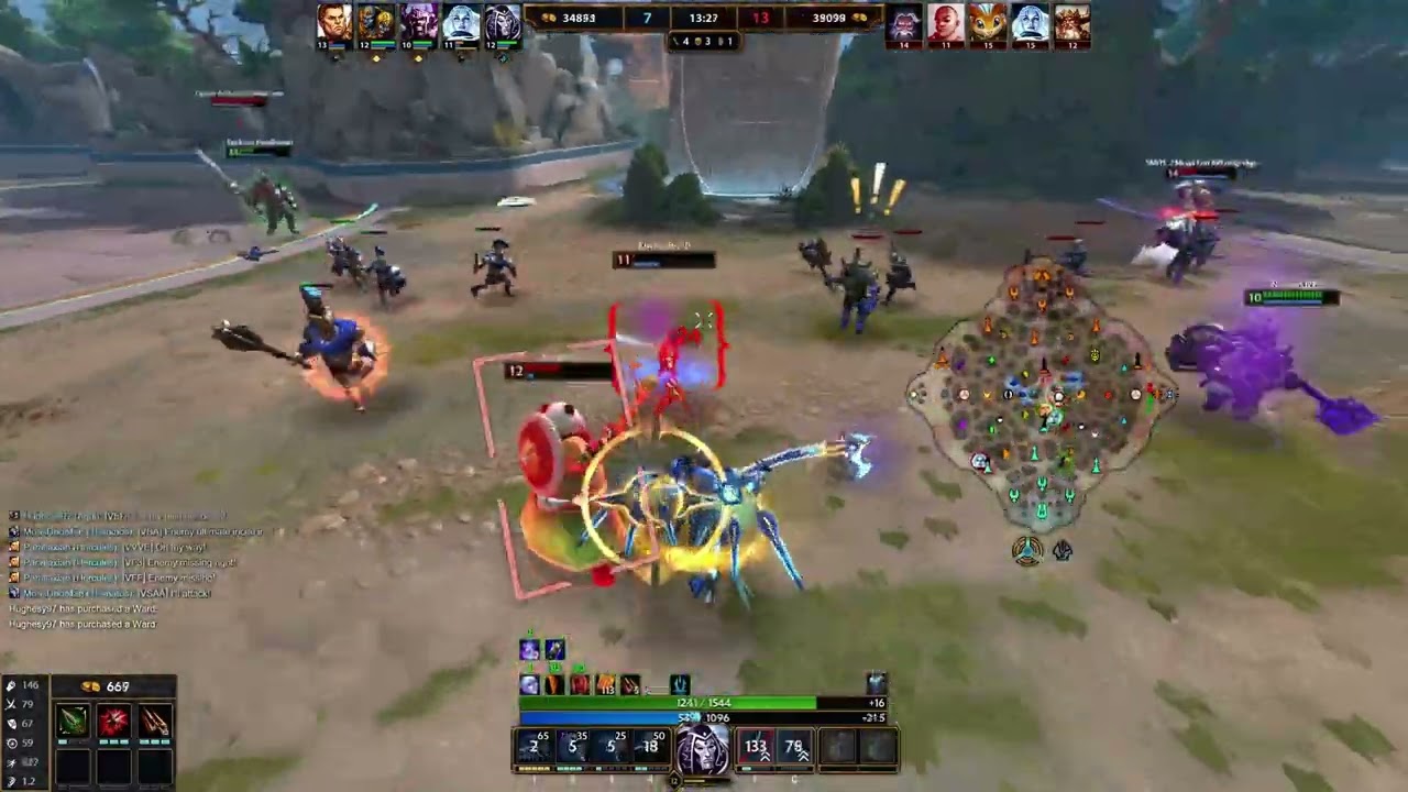 Homing Scythes (SMITE Clips)