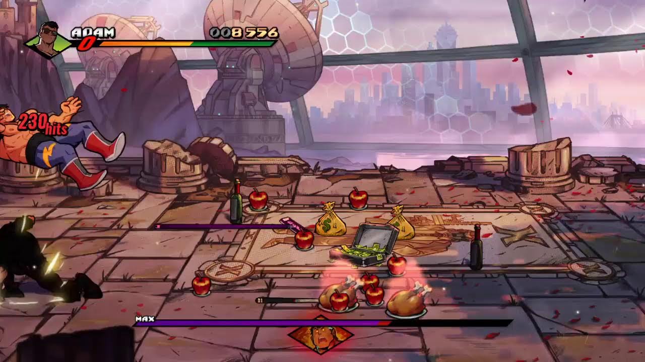 Boss Rush Speedrun World Record Attempts Streets of Rage 4 V8