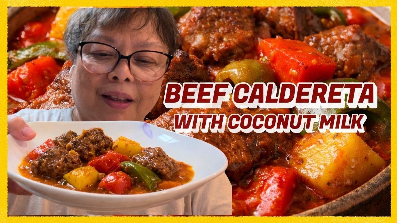 Creamy Beef Caldereta: Adding Coconut Milk (Sarap Ba?)