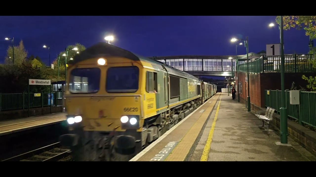 Trains at meadowhall 