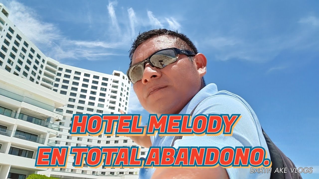 HOTEL MELODY EN RUINAS.ZONA HOTELERA CANCUN.