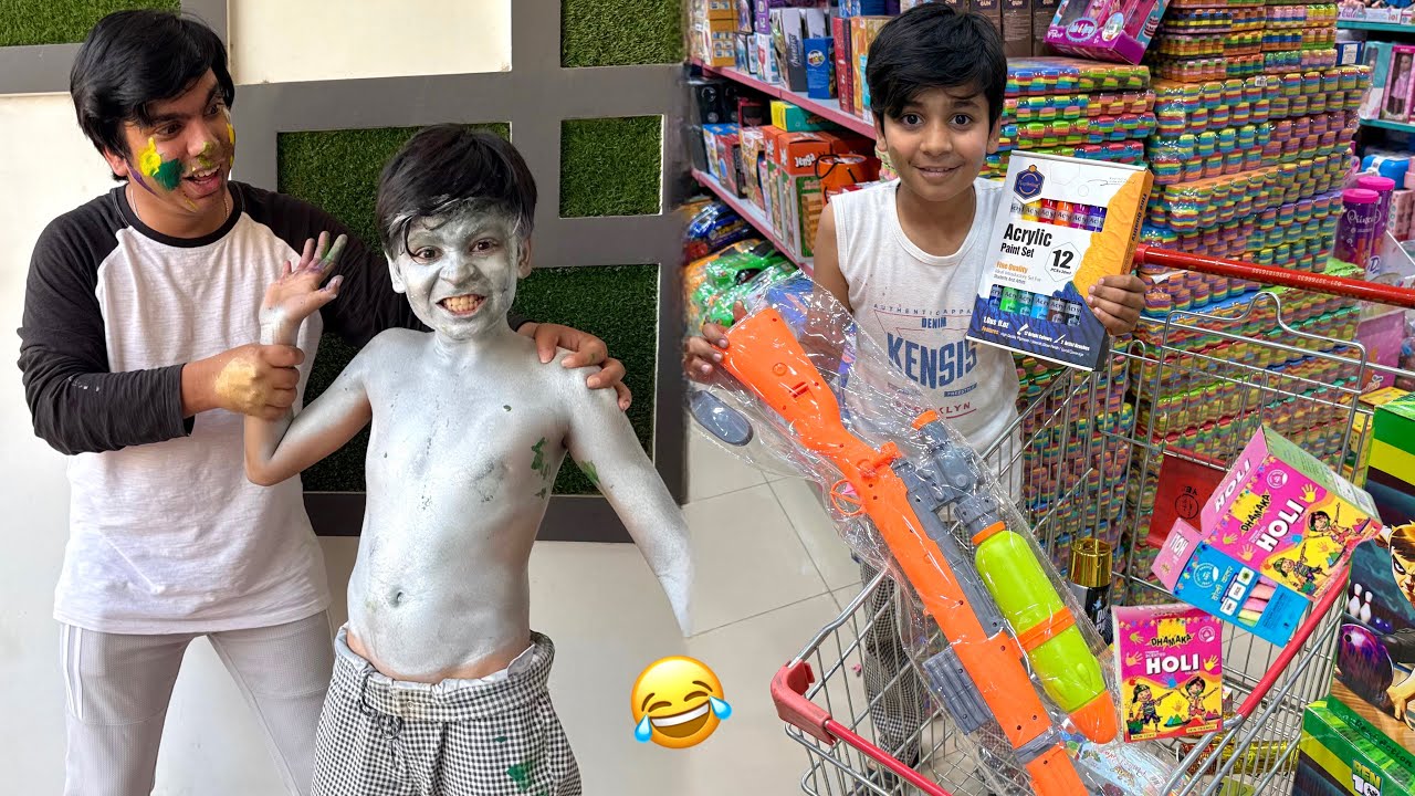HOLI Ki SHOPPING KR Li 🥰 Talli Ko Kia Bana Dea 😂
