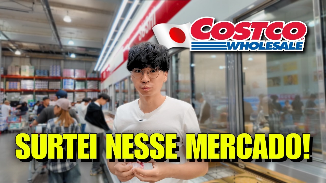 Primeira vez no Costco Japão 🇯🇵 Surtei nas compras!