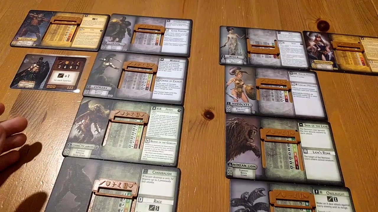 Mythic Battles: Pantheon 1.5 - setup e componenti italiano