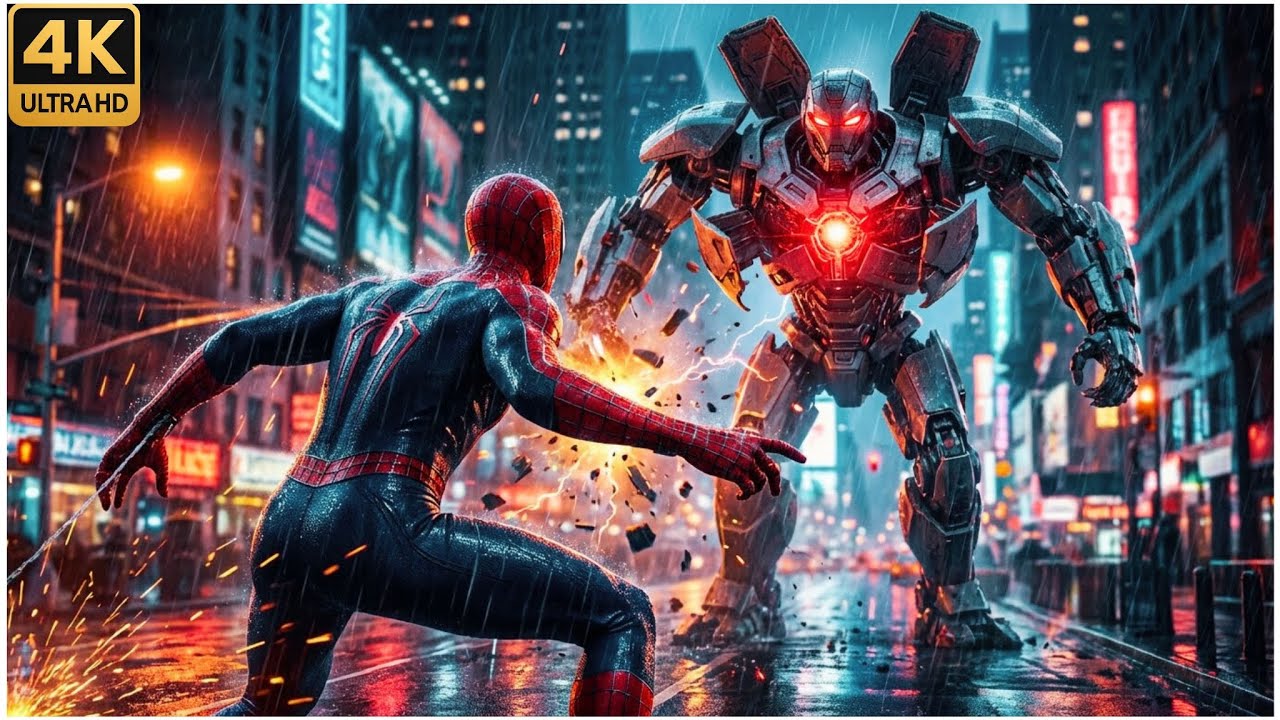 Final Web: Spider-Man Faces the Ultimate Robot Threat