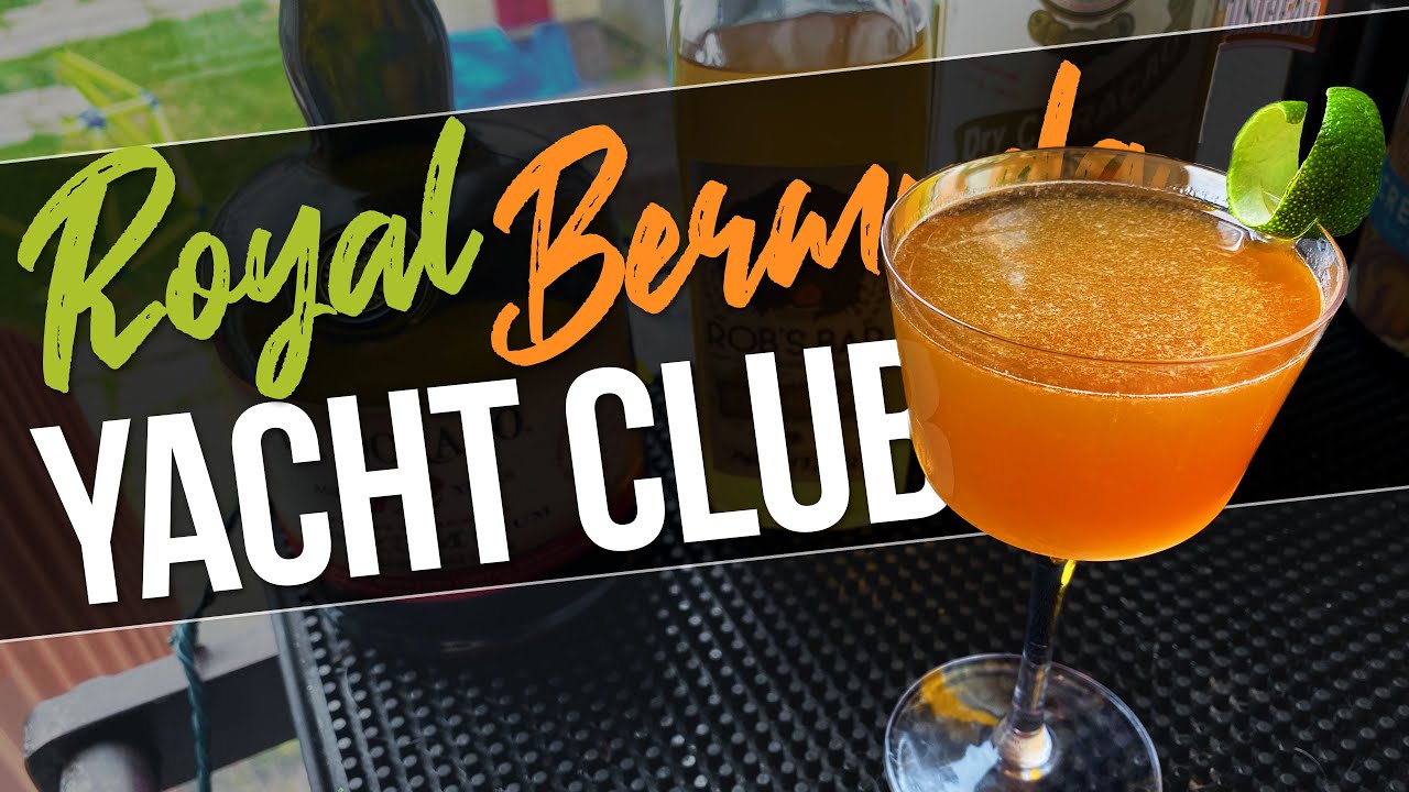 ROYAL BERMUDA YACHT CLUB COCKTAIL | Daiquiri Variations | Rum Cocktails