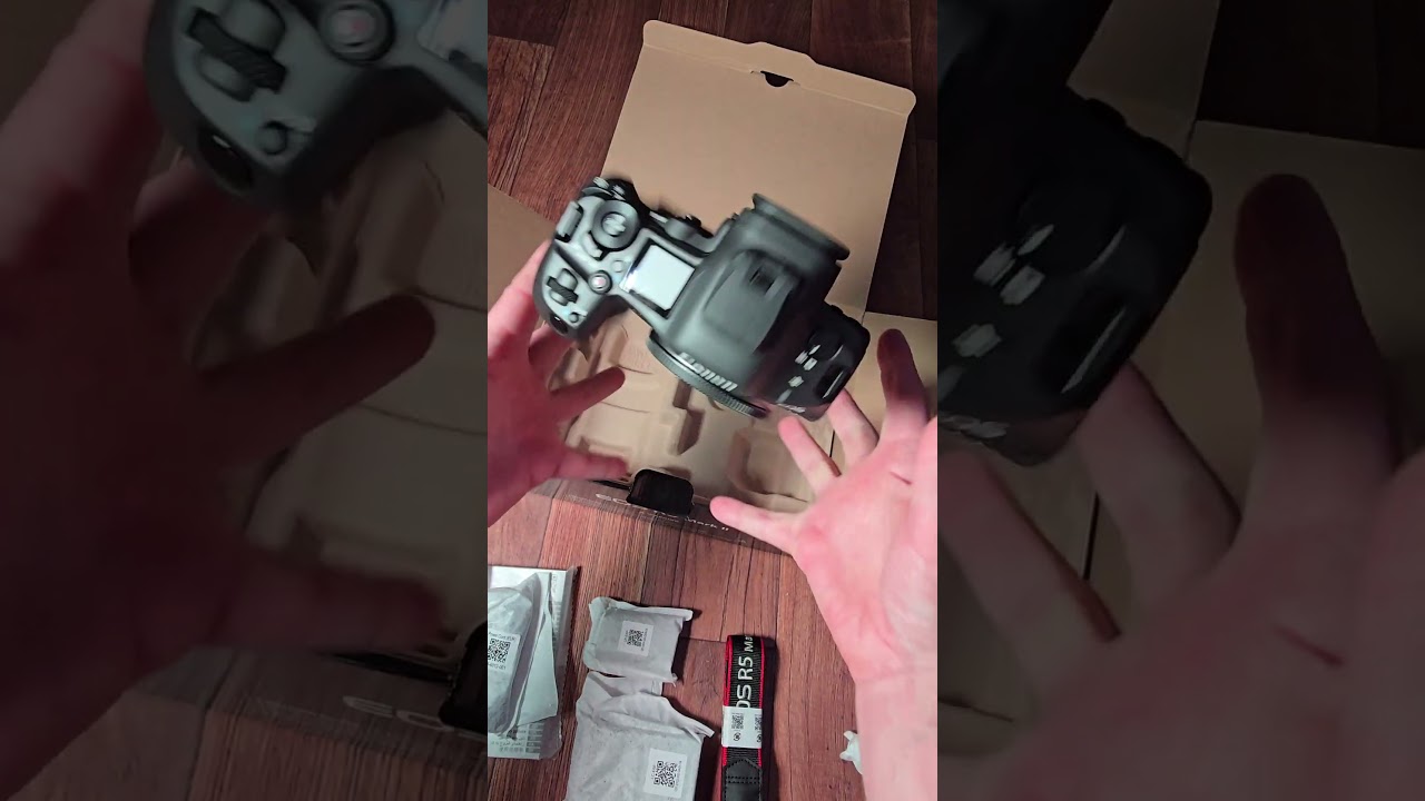 Canon eos r5 mark 2 unboxing experience. After many many years I am switching to mirrorless body.