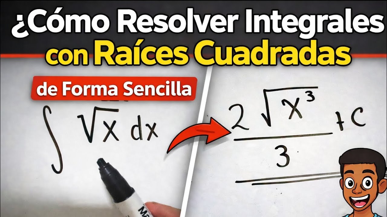Cómo Resolver Integrales con Raíces Cuadradas de Forma Sencilla