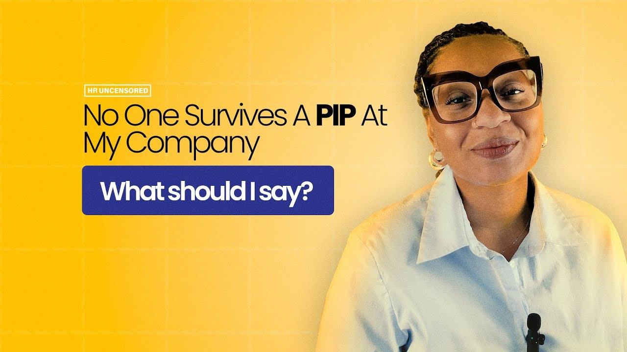 No One Survives a PIP at My Company! What Should I Say?
