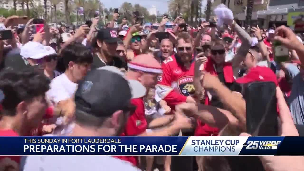 Fort Lauderdale police offer safety tips for Florida Panthers parade attendees