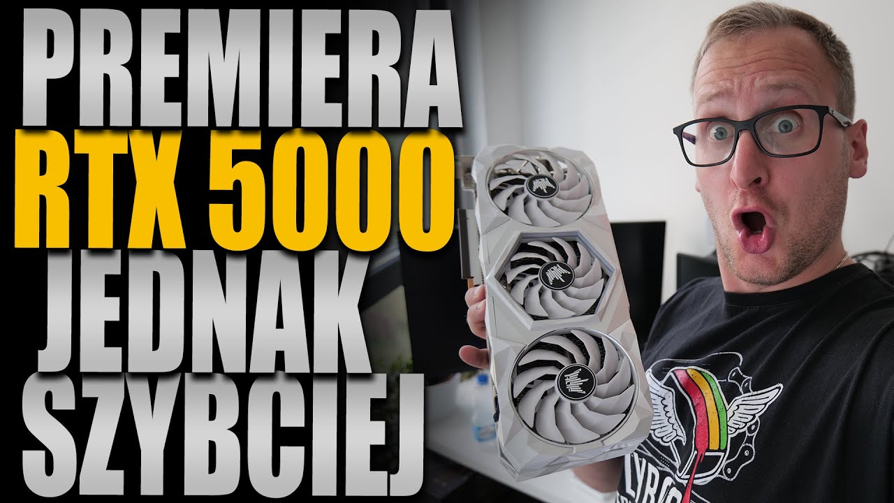 Premiera RTXów 5000 jednak szybciej niż myśleliśmy