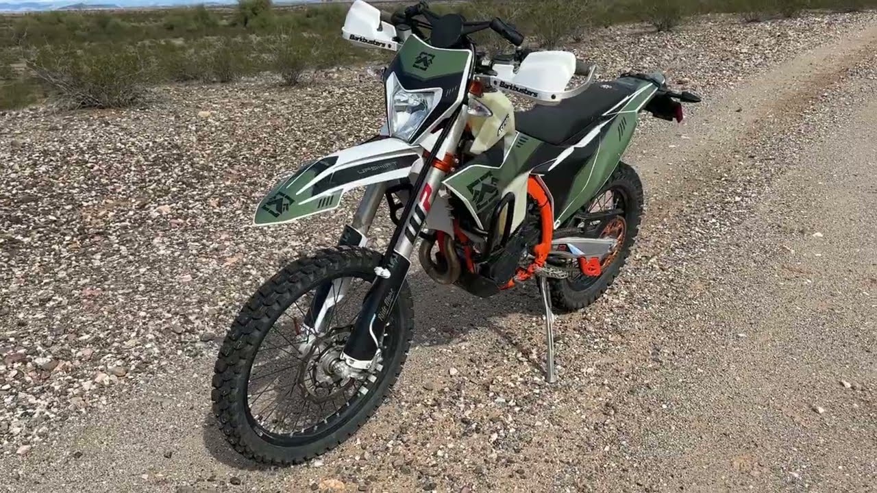 2024 KTM 500 EXC crash bars and radiator guards