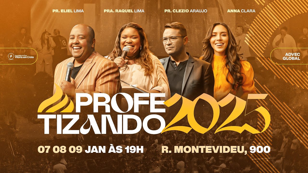 CONFERÊNCIA PROFETIZANDO 2025 | Pr. Clésio Araújo | 09/01/25