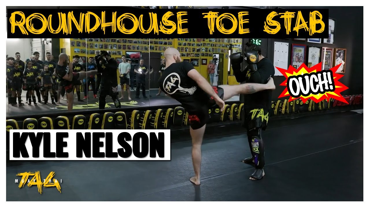 Roundhouse Toe Stab with Kyle Nelson