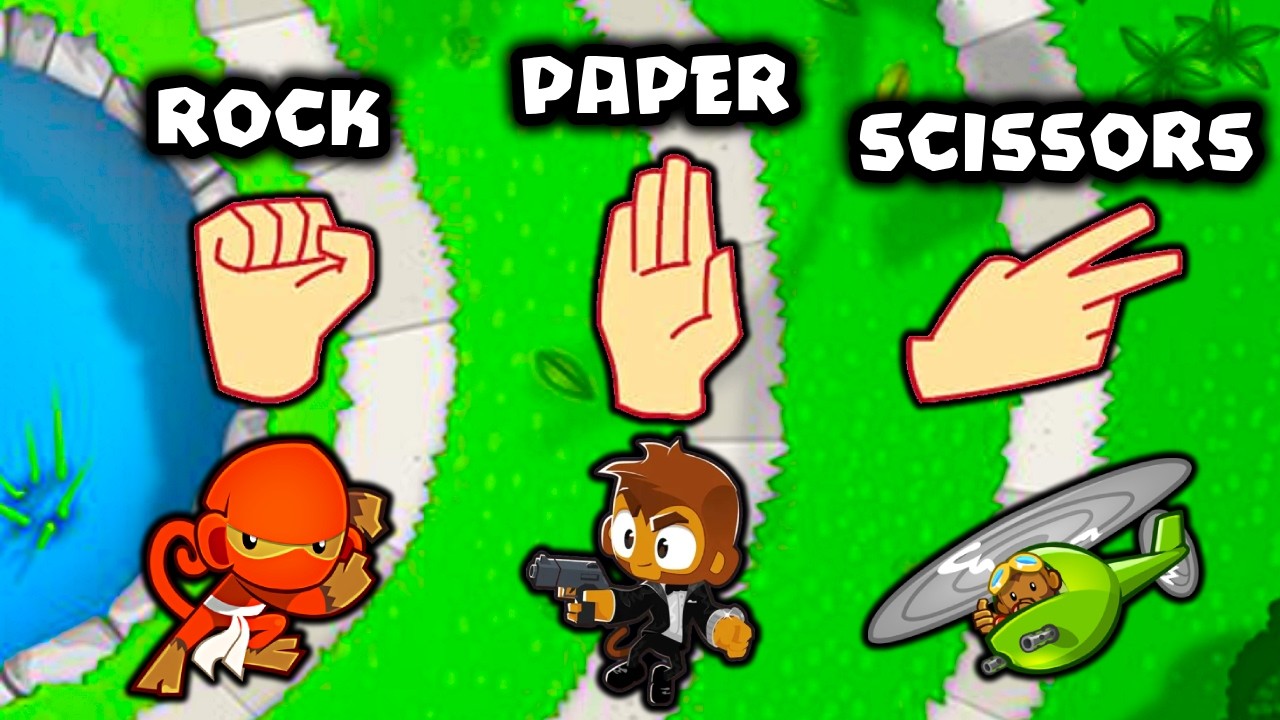 Bloons TD Battles, but it's basically Rock, Paper, Scissors...