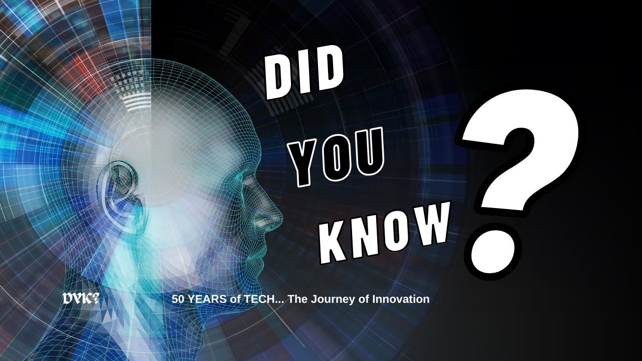 50 YEARS OF TECHNOLOGY _ JOURNEY OF INNOVATION! 
