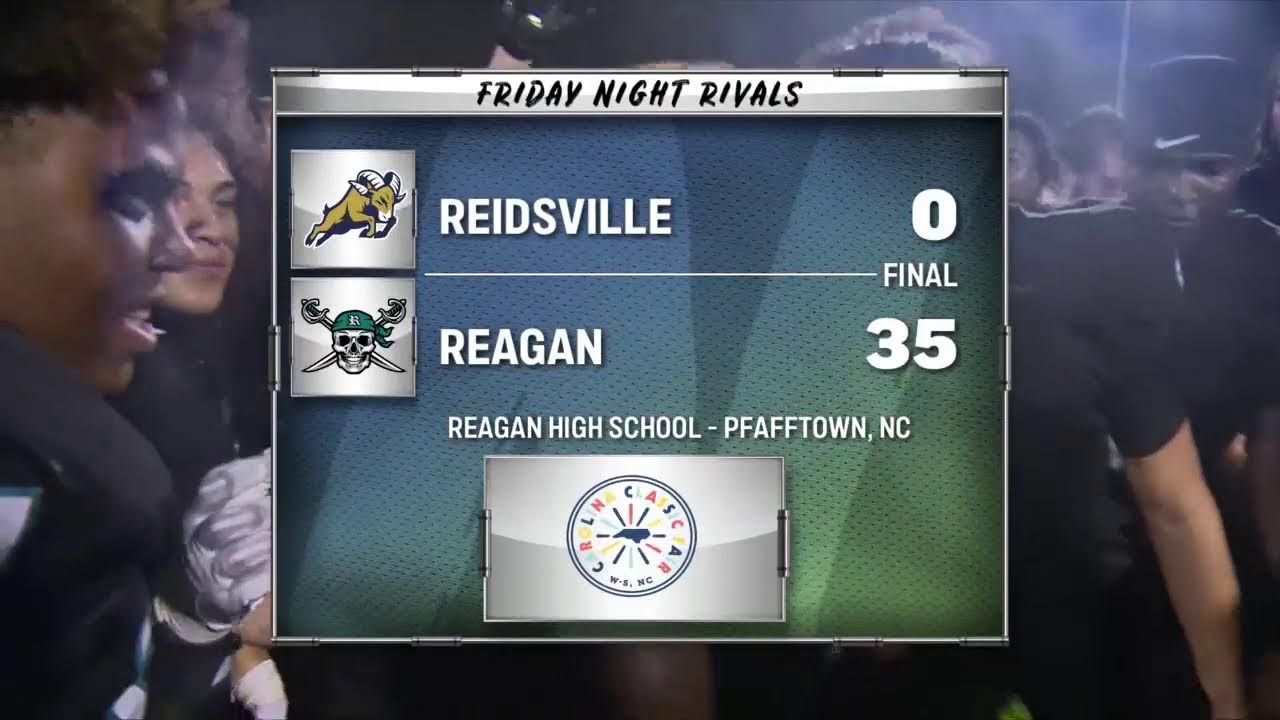 Friday Night Rivals; Reidsville vs Reagan High School Football