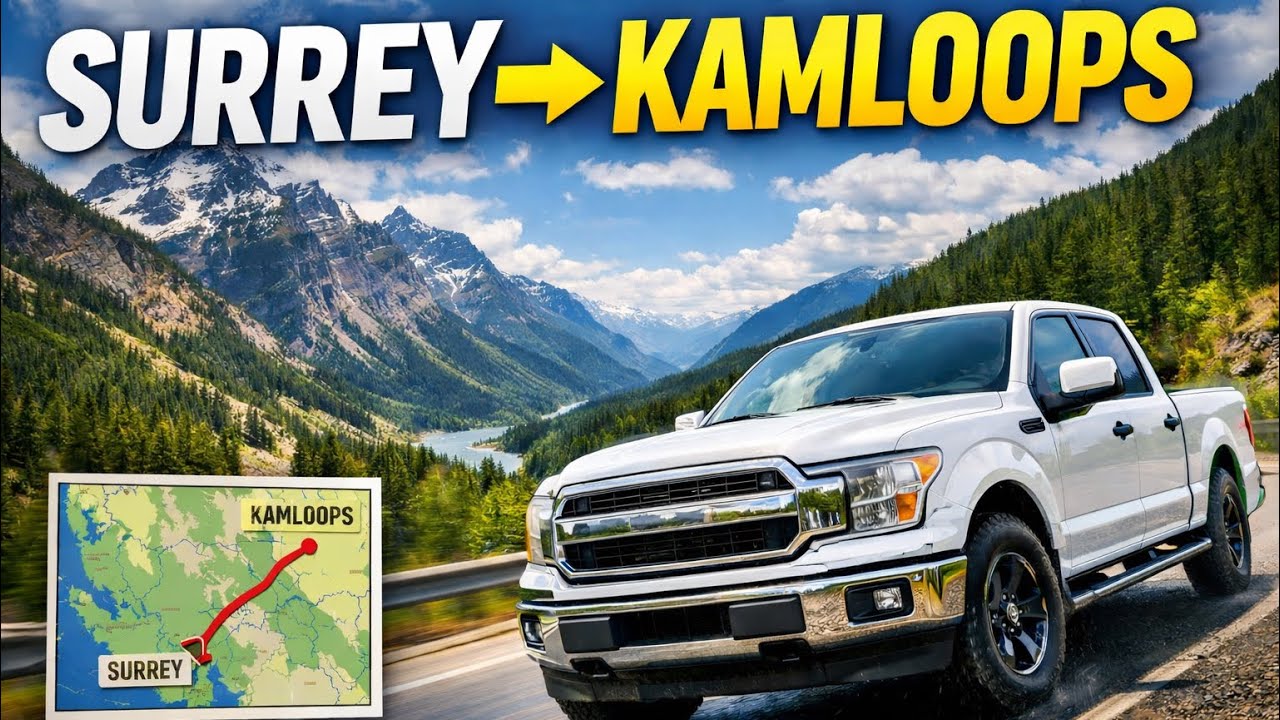 Epic Pickup Truck Road Trip from Surrey to Kamloops 🚙🏔️