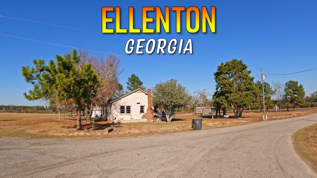 Ellenton Georgia Driving Through