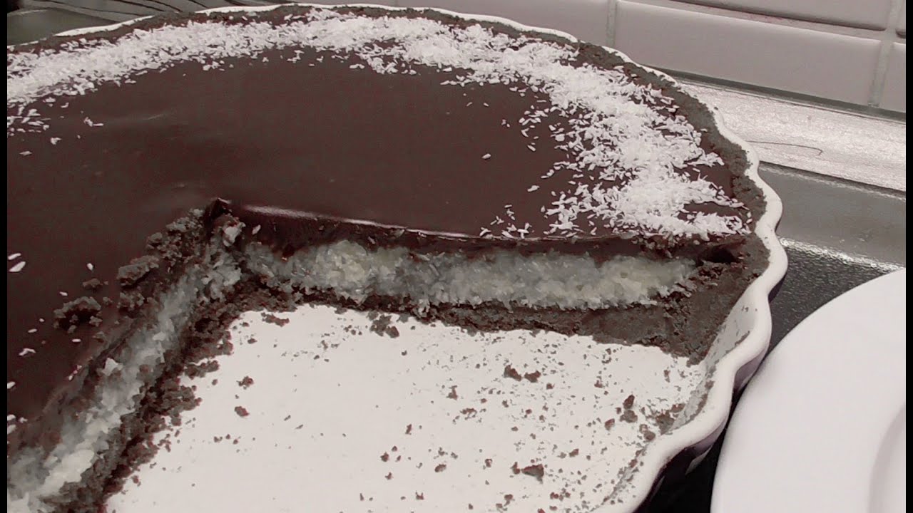 Tarta  ciasto Bounty/ pyszna kokosowa bez pieczenia/Kasia ze slaska gotuje